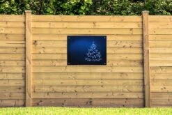 Affiche De Jardin Abstrait Sapin De Noël Lumineux 80x60 Cm - Toile De Jardin / Toile D'extérieur / Peintures D'extérieur (décoration De Jardin) -Jingle Bells Boutique 1200x800 2430