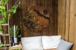 Sapin De Noël Illuminé Garden Circle Avec Cadeaux - 90x90 Cm - Affiche Jardin -Jingle Bells Boutique 1200x800 2504