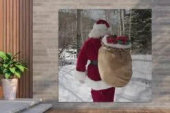 Affiche De Jardin Le Père Noël Se Promène Dans Une Forêt Avec Un Sac Plein De Cadeaux De Noël - 200x200 Cm - Toile De Jardin 9 Affiche De Jardin Le Père Noël Se Promène Dans Une Forêt Avec Un Sac Plein De Cadeaux De Noël - 200x200 Cm - Toile De Jardin -Jingle Bells Boutique 1200x800 2524