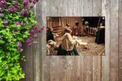 Crèche De Noël Intérieur Affiche De Jardin Toile En Vrac 60x40 Cm - Petit - Toile De Jardin / Toile D'extérieur / Peintures Pour L'extérieur (décoration De Jardin) -Jingle Bells Boutique 1200x800 2597