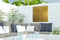 Posters De Jardin Noël - Goud - Motifs - 50x50 Cm - Toile De Jardin -Jingle Bells Boutique 1200x800 2673