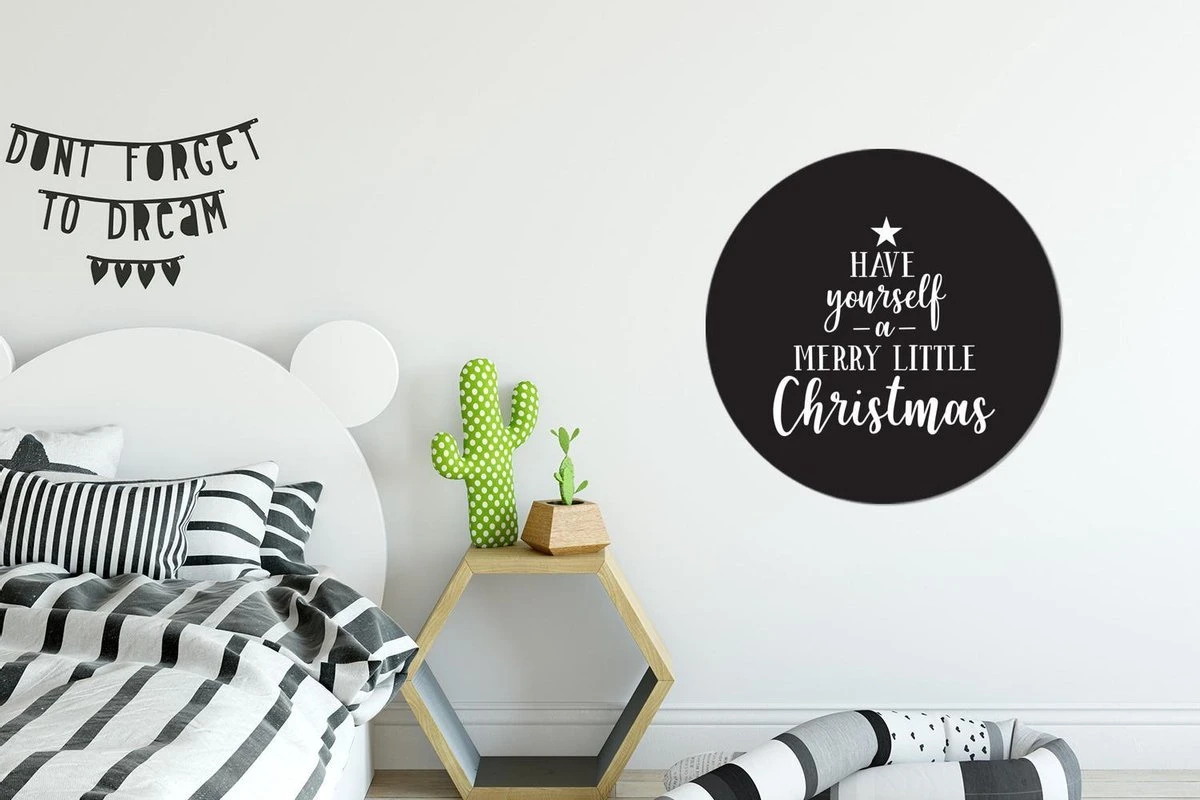 Citation De Noël Passez Un Joyeux Petit Noël Avec Un Fond Noir Sticker Papier Peint Cercle Mural - 50x50 Cm - Peinture Ronde - Cercle Papier Peint - Cercle Mural - Cercle Vivant - Autocollant Et Découpe Ronde 5 Citation De Noël Passez Un Joyeux Petit Noël Avec Un Fond Noir Sticker Papier Peint Cercle Mural - 50x50 Cm - Peinture Ronde - Cercle Papier Peint - Cercle Mural - Cercle Vivant - Autocollant Et Découpe Ronde – Image 3