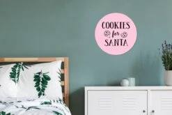 Quote Cookies For Santa Décoration Murale Noël Pastel Rose Wall Circle Wallpaper Sticker - ⌀ 30 Cm - Peinture Ronde - Cercle De Papier Peint - Cercle Mural - Cercle Vivant - Autocollant Et Découpe Ronde 12 Quote Cookies For Santa Décoration Murale Noël Pastel Rose Wall Circle Wallpaper Sticker - ⌀ 30 Cm - Peinture Ronde - Cercle De Papier Peint - Cercle Mural - Cercle Vivant - Autocollant Et Découpe Ronde -Jingle Bells Boutique 1200x800 307