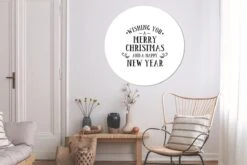 Citation De Noël Je Vous Souhaite Un Joyeux Noël Avec Un Fond Blanc Sticker Papier Peint Cercle Mural - ⌀ 140 Cm - Peinture Ronde - Cercle Papier Peint - Cercle Mural - Cercle Vivant - Autocollant & Découpe Ronde -Jingle Bells Boutique 1200x800 37