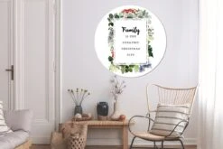 WallCircle - Stickers Muraux - Cercle Papier Peint - Noël - Citation - Famille - 140x140 Cm - Cercle Mural - Auto Adhésif - Autocollant Rond Papier Peint -Jingle Bells Boutique 1200x800 383