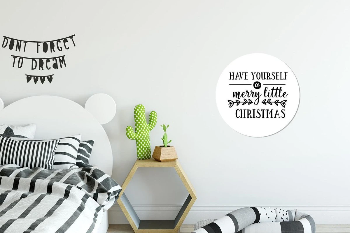 Citation De Noël Faites-vous Un Joyeux Petit Noël Avec Un Fond Blanc Sticker Papier Peint Cercle Mural - ⌀ 30 Cm - Peinture Ronde - Cercle Papier Peint - Cercle Mural - Cercle Vivant - Autocollant & Découpe Ronde 4 Citation De Noël Faites-vous Un Joyeux Petit Noël Avec Un Fond Blanc Sticker Papier Peint Cercle Mural - ⌀ 30 Cm - Peinture Ronde - Cercle Papier Peint - Cercle Mural - Cercle Vivant - Autocollant & Découpe Ronde – Image 2