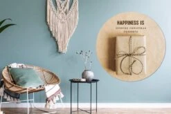 WallCircle - Stickers Muraux - Cercle Papier Peint - Noël - Cadeau - Citation - 140x140 Cm - Cercle Mural - Auto Adhésif - Autocollant Rond Papier Peint -Jingle Bells Boutique 1200x800 58