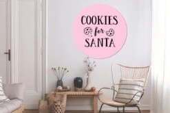 Quote Cookies For Santa Décoration Murale Noël Pastel Rose Wall Circle Wallpaper Sticker - ⌀ 140 Cm - Peinture Ronde - Cercle De Papier Peint - Cercle Mural - Cercle Vivant - Autocollant Et Découpe Ronde 10 Quote Cookies For Santa Décoration Murale Noël Pastel Rose Wall Circle Wallpaper Sticker - ⌀ 140 Cm - Peinture Ronde - Cercle De Papier Peint - Cercle Mural - Cercle Vivant - Autocollant Et Découpe Ronde -Jingle Bells Boutique 1200x800 598