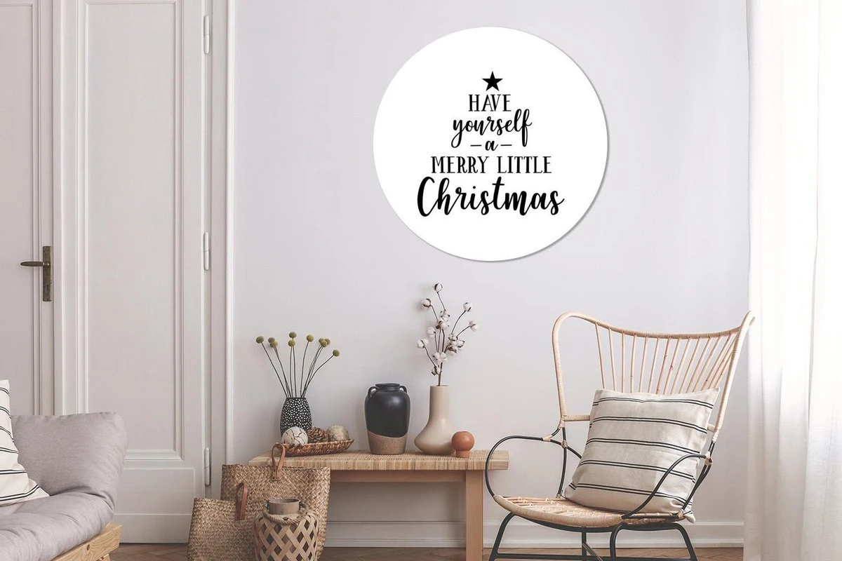 Citation De Noël Passez Un Joyeux Petit Noël Avec Un Fond Blanc Sticker Papier Peint Cercle Mural - 100x100 Cm - Peinture Ronde - Cercle Papier Peint - Cercle Mural - Cercle Vivant - Autocollant & Coupe Ronde 5 Citation De Noël Passez Un Joyeux Petit Noël Avec Un Fond Blanc Sticker Papier Peint Cercle Mural - 100x100 Cm - Peinture Ronde - Cercle Papier Peint - Cercle Mural - Cercle Vivant - Autocollant & Coupe Ronde – Image 3