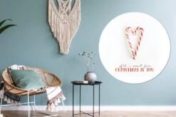 WallCircle - Stickers Muraux - Cercle Papier Peint - Noël - Snoep - Citation - 140x140 Cm - Cercle Mural - Auto Adhésif - Autocollant Rond Papier Peint -Jingle Bells Boutique 1200x800 661