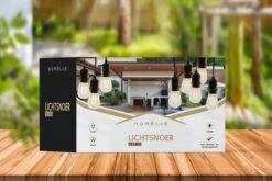 Cordon Lumineux Homèlle - 15 LED - 15 Mètres - Blanc Chaud - Eclairage De Jardin - Eclairage De Éclairage De Noël - Eclairage Éclairage Extérieur - Guirlande Lumineuse - Guirlande Lumineuse - Transparent -Jingle Bells Boutique 1200x800 788