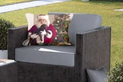 Coussins D'extérieur - Jardin - Père Noël Avec Un Chien Marron Dans Ses Mains - 60x40 Cm 11 Coussins D'extérieur - Jardin - Père Noël Avec Un Chien Marron Dans Ses Mains - 60x40 Cm -Jingle Bells Boutique 1200x800 888