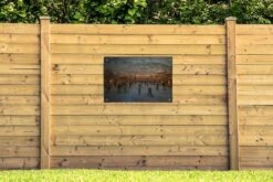 Posters De Jardin Devant Le Marché De Noël D' Amsterdam La Nuit - 90x60 Cm -Jingle Bells Boutique 1200x800 901