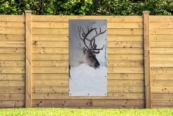 Décoration Murale Murale D'extérieur Une Photo De Noël De Rennes Sur Les Routes Du Kilpisjarvi Finlandais - 80x160 Cm 10 Décoration Murale Murale D'extérieur Une Photo De Noël De Rennes Sur Les Routes Du Kilpisjarvi Finlandais - 80x160 Cm -Jingle Bells Boutique 1200x800 970