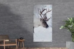 Décoration Murale Murale D'extérieur Une Photo De Noël De Rennes Sur Les Routes Du Kilpisjarvi Finlandais - 80x160 Cm 12 Décoration Murale Murale D'extérieur Une Photo De Noël De Rennes Sur Les Routes Du Kilpisjarvi Finlandais - 80x160 Cm -Jingle Bells Boutique 1200x800 972