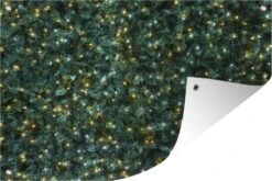 Affiche De Jardin Fond Sapin De Noël Toile En Vrac 180x120 Cm - Toile De Jardin / Toile D'extérieur / Peintures D'extérieur (décoration De Jardin) XXL / Groot Format!