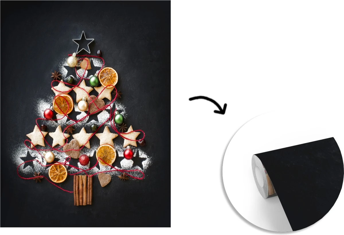 Papier Peint - Papier Peint Papier Peint Photo Arbre De Noël - Nourriture - Nature Morte - Largeur 210 Cm X Hauteur 260 Cm 8 Papier Peint - Papier Peint Papier Peint Photo Arbre De Noël - Nourriture - Nature Morte - Largeur 210 Cm X Hauteur 260 Cm – Image 6