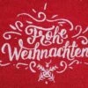 House Of Seasons Paillasson Noël, Frohe Weihnachten Rouge 40x60cm -Jingle Bells Boutique 1200x851