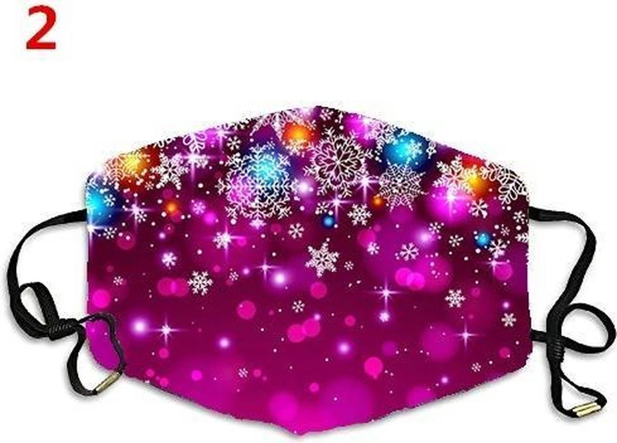 Flocon De Neige | Noël | Masque De Noël Masque Facial Réutilisable Masque Facial Lavable Et Réglable - Unisexe (multicolore Rouge) 3 Flocon De Neige | Noël | Masque De Noël Masque Facial Réutilisable Masque Facial Lavable Et Réglable - Unisexe (multicolore Rouge)