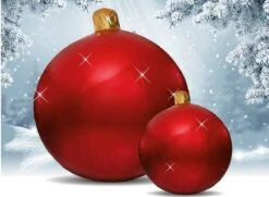 Wetelux Boule De Noël Gonflable 200 Cm Avec 5 Yeux En Acier Inoxydable -Jingle Bells Boutique 1200x877