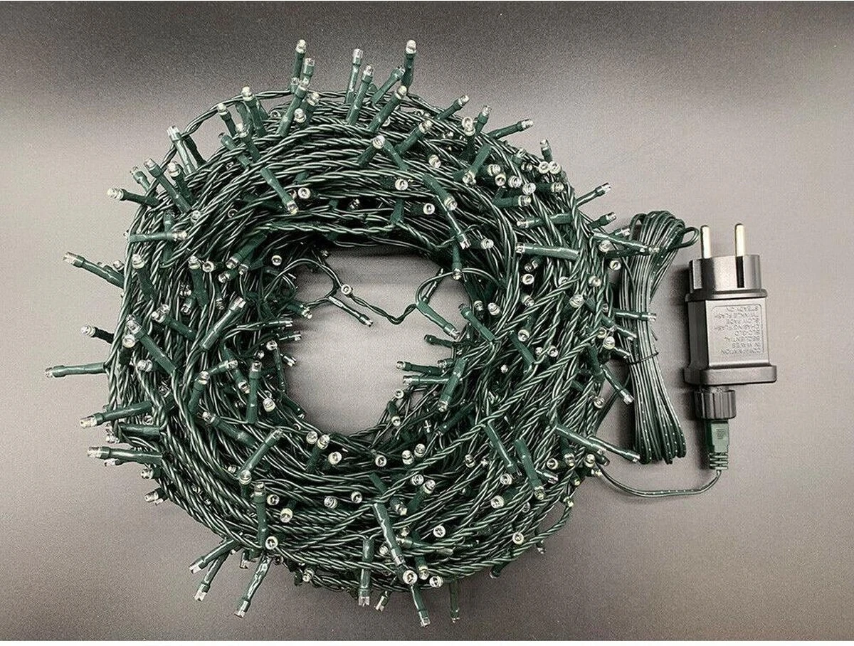 Lumières De Noël à LED- Cordon Lumineux - Woongarland - Lumières 750er - 45 M - Prise UE -8 Debout - à L'extérieur - IP44 - Warmwit 4 Lumières De Noël à LED- Cordon Lumineux - Woongarland - Lumières 750er - 45 M - Prise UE -8 Debout - à L'extérieur - IP44 - Warmwit – Image 2