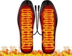 Semelles Chauffantes Pour Chaussettes Cadeau De Noël - Nice Avec Des Gants Chauffants Sur Les Sports D'hiver - Chauffe-pieds