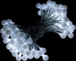 Éclairage De Fête De Fête - Éclairage De Noël De Jardin - Guirlandes Lumineuses - Lumières De Fête - Pour L'intérieur Et L'extérieur - Avec Télécommande - 20 M - Blanc Froid -Jingle Bells Boutique 1200x967