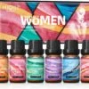 Huile Essentielle De Parfum 6 Pièces - Ensemble D'huiles De Parfum Pour Femme - 100 % Puur Et Naturelles - Coffret Cadeau De Noël - Cadeau Saint Valentin - Cadeau Fête Des Pères - Cadeau D'anniversaire - Convient Pour Aroma Diffuser