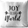 Coussins D'extérieur - Jardin - Citation De Noël Joy Au Monde Sur Fond Blanc - 50x50 Cm -Jingle Bells Boutique 1200x984 14
