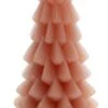 Bougie Sapin De Noël Rustik Lys - Terra Roza - 10x20 Cm - 42 Heures De Combustion