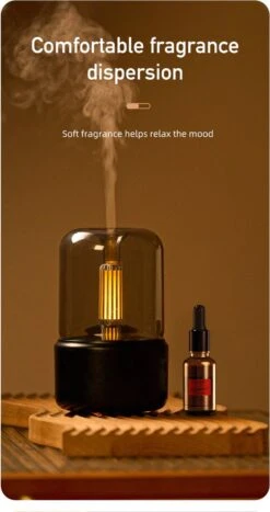 Viatel USB Creative Bougie Lampe Veilleuse Bureau 3D Flamme Aromathérapie Salon Chambre Humidificateur Saint Valentin Cadeaux De Noël -Jingle Bells Boutique 635x1200