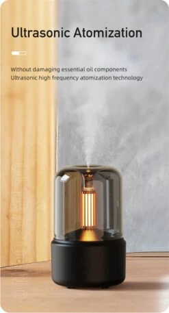 Viatel USB Creative Bougie Lampe Veilleuse Bureau 3D Flamme Aromathérapie Salon Chambre Humidificateur Saint Valentin Cadeaux De Noël -Jingle Bells Boutique 648x1200 1