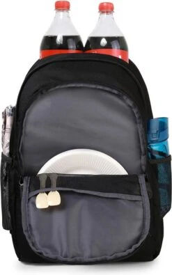 Sac à Dos Isotherme (25L) - 28 Canettes - Sac à Lunch Pour Dames, Hommes Et Enfants - Sac De Pique-nique - Sinterklaas Et Cadeau De Noël Pour Adultes - Zwart -Jingle Bells Boutique 750x1200