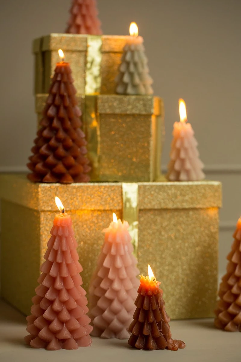 Bougie Sapin De Noël Rustik Lys - Rouille - 6,3 X 12 Cm - 13 Heures De Combustion 9 Bougie Sapin De Noël Rustik Lys - Rouille - 6,3 X 12 Cm - 13 Heures De Combustion – Image 7