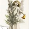 Art De Décoration De Décoration De Jardin - Ange De Noël - Cloche - 40x60 Cm - Affiche De Jardin -Jingle Bells Boutique 810x1200 18