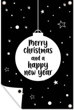 Décoration De Jardin Noël - Noël - Citation De Noël - 40x60 Cm - Affiche De Jardin