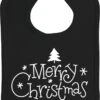 Goldengifts.nl - Joli Bavoir De Noël Avec L'imprimé - Joyeux Noël - Bavoirs - Noël - Bavoir - Bébé - Bouton Pression - Pièces 1 - Noir -Jingle Bells Boutique 820x1200 1