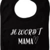 Bavoir Tu Seras Une Maman - Zwart - Cadeau De Maternité - Cadeau De Naissance - Noël - Révélation Du Genre - Saint-Nicolas - Enceinte - Naissance - Bavoir Avec Bouton Poussoir -Jingle Bells Boutique 854x1200 12