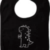 Bavoir Dino - Zwart - Cadeau De Maternité - Cadeau De Baby Shower - Noël - Révélation Du Sexe - Sinterklaas - Enceinte - Naissance - Bavoir Avec Bouton Poussoir -Jingle Bells Boutique 854x1200 29