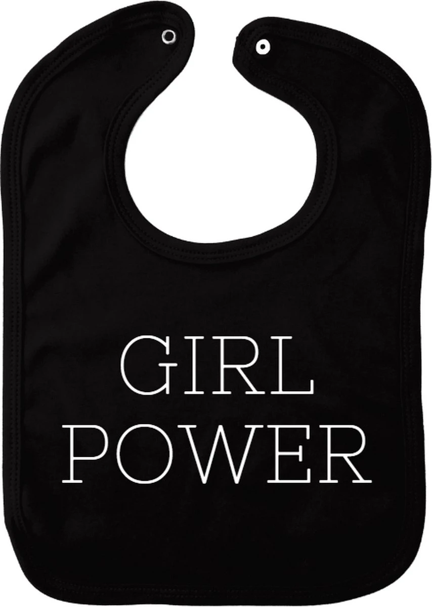 Bavoir Girl Power - Zwart - Cadeau De Maternité - Cadeau De Baby Shower - Noël - Gender Reveal - Sinterklaas - Enceinte - Naissance - Bavoir Avec Bouton Poussoir 3 Bavoir Girl Power - Zwart - Cadeau De Maternité - Cadeau De Baby Shower - Noël - Gender Reveal - Sinterklaas - Enceinte - Naissance - Bavoir Avec Bouton Poussoir