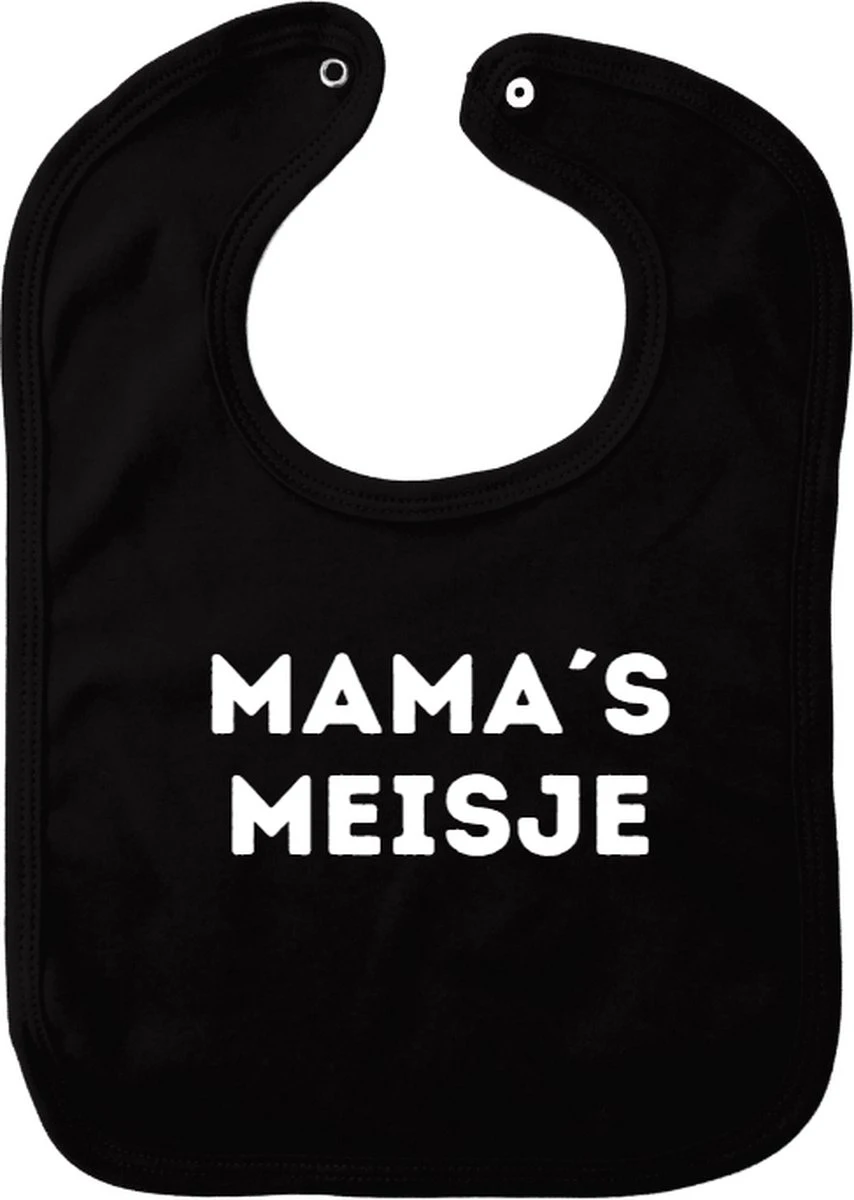 Bavoir Mama's Girl - Zwart - Cadeau Maternité - Cadeau Babyshower - Noël - Gender Reveal - Sinterklaas - Enceinte - Naissance - Bavoir Avec Bouton Poussoir 3 Bavoir Mama's Girl - Zwart - Cadeau Maternité - Cadeau Babyshower - Noël - Gender Reveal - Sinterklaas - Enceinte - Naissance - Bavoir Avec Bouton Poussoir
