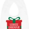 Bavoir Hospitrix Avec Texte "Le Plus Grand Cadeau De Tous Les Temps" Wit - Cadeau De Noël - Cadeau De Grossesse - Chiffon De Bave De Bébé - Chiffon De Bave - Claque De Déversement - Bavette