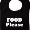 Bavoir Food Please - Zwart - Cadeau De Maternité - Cadeau De Baby Shower - Noël - Révélation Du Genre - Sinterklaas - Enceinte - Naissance - Bavoir Avec Bouton Poussoir -Jingle Bells Boutique 855x1200 14