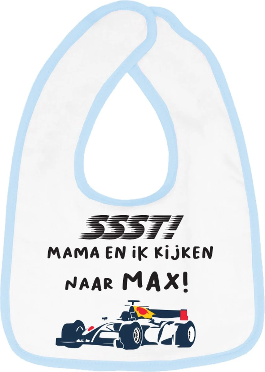 Bavoir Hospitrix Avec Texte "SSST ! Maman Et Moi Regardons MAX" Blauw - Cadeau De Noël - Cadeau De Grossesse - Bébé Drool Cloth - Drool - Spill - Bavette - Go Max - Cadeau - Grossesse - Annonce - Verstappen 3 Bavoir Hospitrix Avec Texte "SSST ! Maman Et Moi Regardons MAX" Blauw - Cadeau De Noël - Cadeau De Grossesse - Bébé Drool Cloth - Drool - Spill - Bavette - Go Max - Cadeau - Grossesse - Annonce - Verstappen