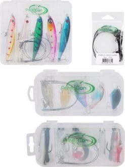 Coffret Cadeau De Leurres - Cadeau De Noël Pour Les Pêcheurs - Avec Des Chevilles , Des Leurres Souples Et Des Bas De Ligne En Acier - Cadeau La Pêche Pour Les Pêcheurs De Carnassiers -Jingle Bells Boutique 896x1200 2