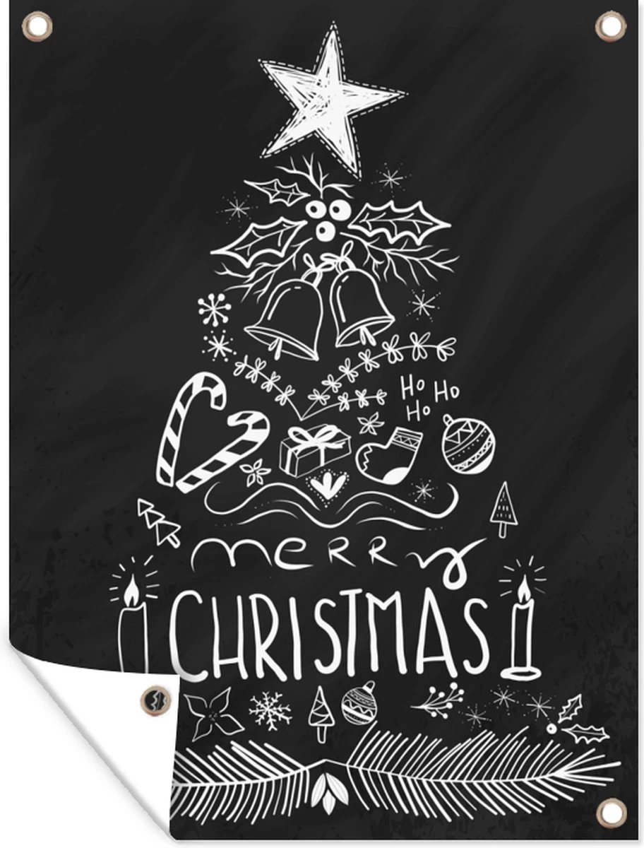 Illustration De Noël Sapin De Noël De Craie 120x160 Cm XXL / Groot Format! 10 Illustration De Noël Sapin De Noël De Craie 120x160 Cm XXL / Groot Format! – Image 8
