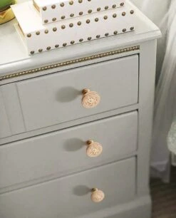 5 Pièces Bouton De Meuble Vintage - Or Wit - 3*2,5 Cm - Poignée De Meuble - Bouton Pour Armoire, Porte, Tiroir, Armoire De Cuisine - Noël - Cadeau De Noël -Jingle Bells Boutique 969x1200