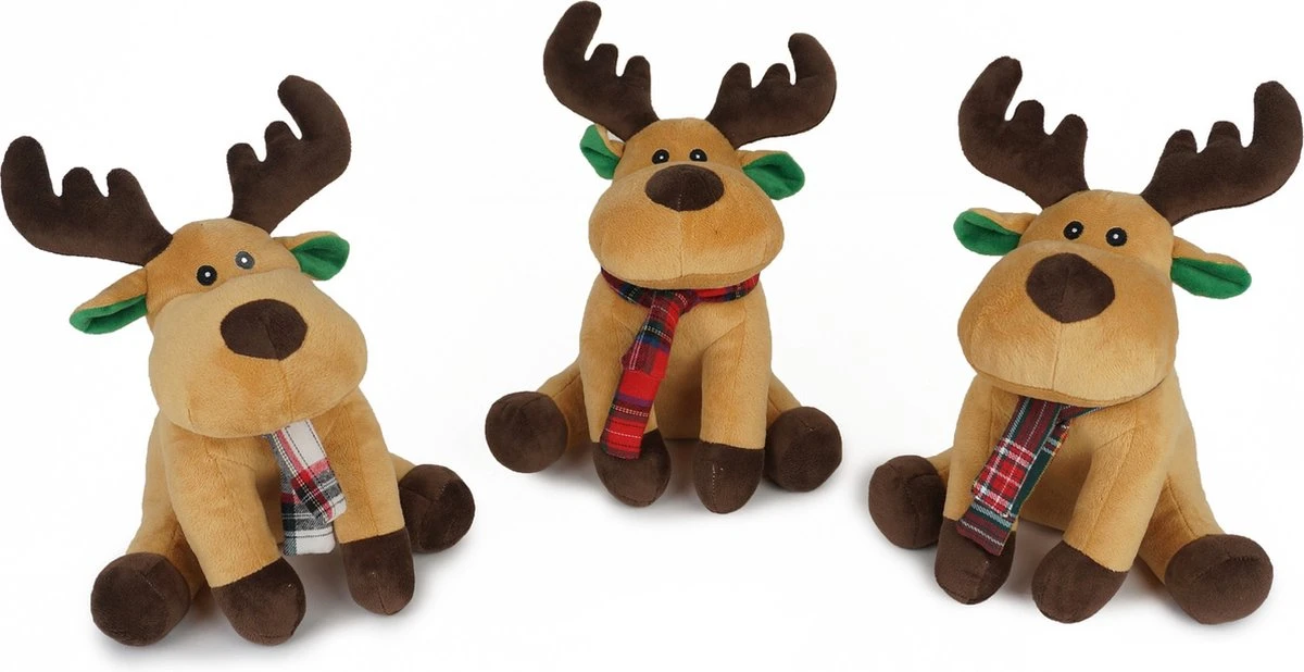 Ikado Door Stop - Butoir De Porte Noël - Tampon De Porte Renne - Vert - 20 X 15 X 18cm 5 Ikado Door Stop - Butoir De Porte Noël - Tampon De Porte Renne - Vert - 20 X 15 X 18cm – Image 3