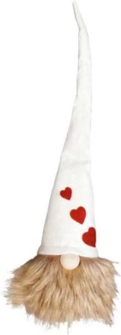 Butoir De Porte De Noël Santa Albert Chapeau Blanc Medium