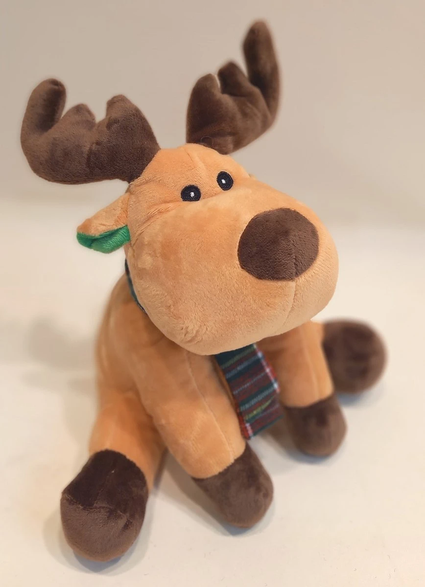 Ikado Door Stop - Butoir De Porte Noël - Tampon De Porte Renne - Vert - 20 X 15 X 18cm 4 Ikado Door Stop - Butoir De Porte Noël - Tampon De Porte Renne - Vert - 20 X 15 X 18cm – Image 2